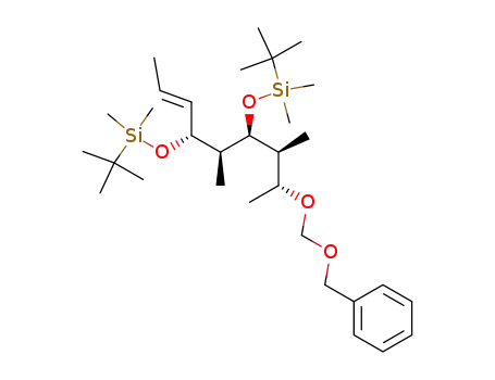 (2E,4R,5S,6S,7S,8R)-8-<(benzyloxy)methoxy>-4,6-bis(tert-butyldimethylsiloxy)-5,7-dimethyl-7-nonene
