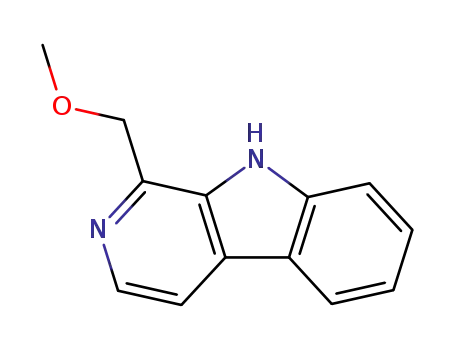 Molecular Structure of 55854-60-9 (1-(methoxymethyl)-9H-beta-carboline)