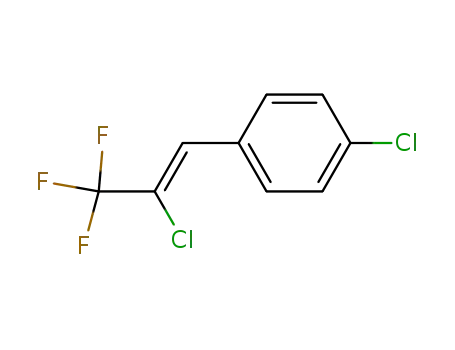 Benzene, 1-chloro-4-[(1Z)-2-chloro-3,3,3-trifluoro-1-propenyl]-