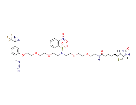 C<sub>37</sub>H<sub>49</sub>F<sub>3</sub>N<sub>10</sub>O<sub>11</sub>S<sub>2</sub>