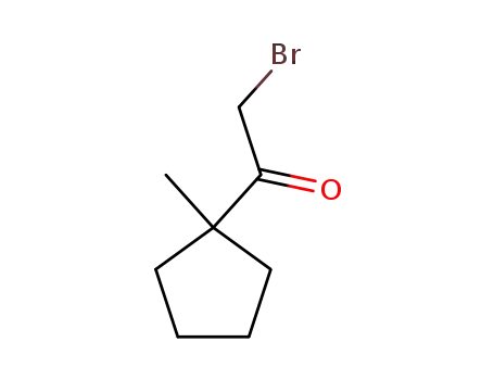 에타논, 2-브로모-1-(1-메틸사이클로펜틸)-(9CI)