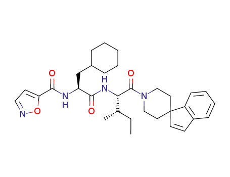5-isoxazoyl-Cha-Ile-spiro[1H-indene-1,4'-piperidine]