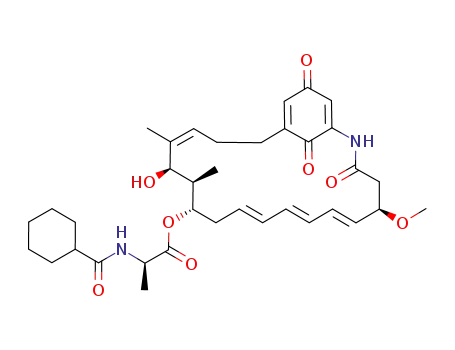 Molecular Structure of 82189-03-5 (mycotrienin I)