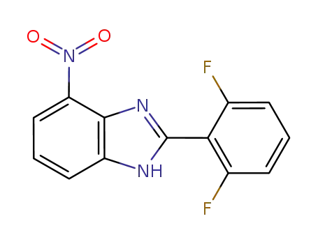2-(2,6-difluorophenyl)-4-nitro-benzimidazole