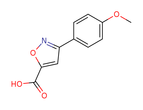 5-Isoxazolecarboxylicacid, 3-(4-methoxyphenyl)-