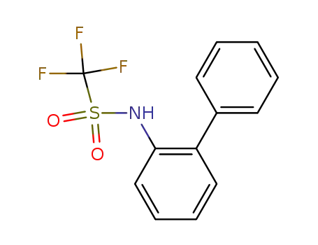 Molecular Structure of 55251-35-9 (Methanesulfonamide, N-[1,1'-biphenyl]-2-yl-1,1,1-trifluoro-)