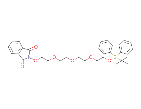 1H-Isoindole-1,3(2H)-dione,
2-[(14,14-dimethyl-13,13-diphenyl-3,6,9,12-tetraoxa-13-silapentadec-1
-yl)oxy]-