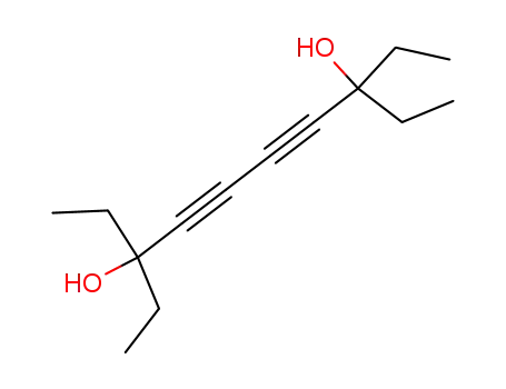 Molecular Structure of 36680-76-9 (4,6-Decadiyne-3,8-diol, 3,8-diethyl-)