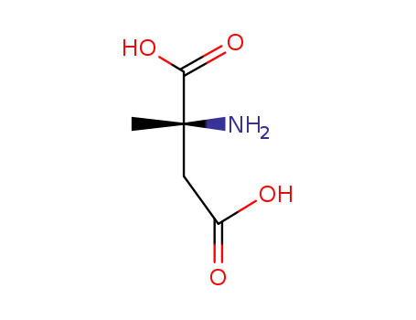 Molecular Structure of 14603-76-0 ((R)-(-)-2-AMINO-2-METHYLBUTANEDIOIC ACID)