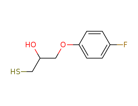 2-Propanol, 1-(4-fluorophenoxy)-3-mercapto-