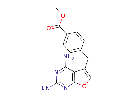 methyl 4-[(2,4-diaminofuro[2,3-d]pyrimidin-5-yl)methyl]benzoate