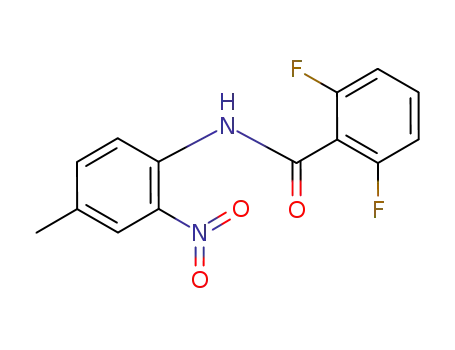2,6-difluoro-N-(4-methyl-2-nitro-phenyl)benzamide