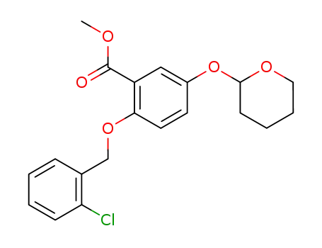 Molecular Structure of 945989-82-2 (C<sub>20</sub>H<sub>21</sub>ClO<sub>5</sub>)