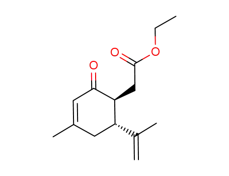 ethyl 2-[(1S,6R)-4-methyl-2-oxo-6-(prop-1-en-2-yl)cyclohex-3-enyl]acetate