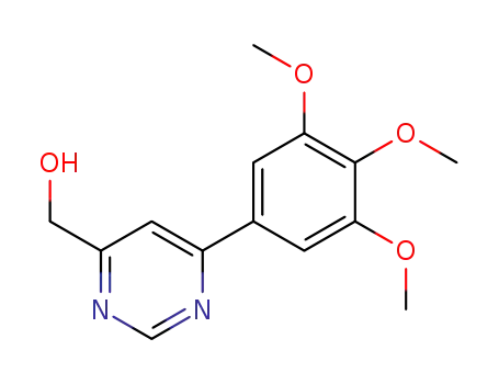 4-Pyrimidinemethanol, 6-(3,4,5-trimethoxyphenyl)-