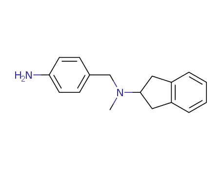 4-((N-indan-2-yl-N-methyl)aminomethyl)aniline