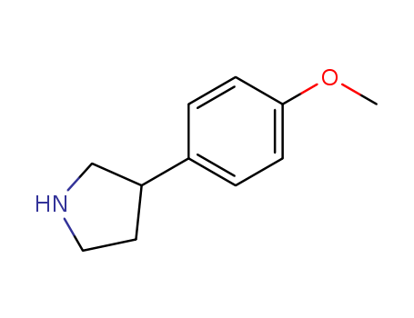 Pyrrolidine,3-(4-methoxyphenyl)-
