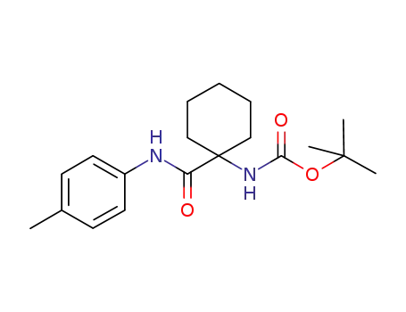 Carbamic acid, [1-[[(4-methylphenyl)amino]carbonyl]cyclohexyl]-,
1,1-dimethylethyl ester