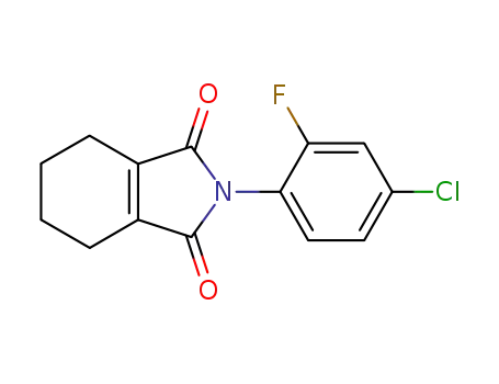 2-(4-chloro-2-fluorophenyl)-4,5,6,7-tetrahydro-1H-isoindole-1,3(2H)-dione