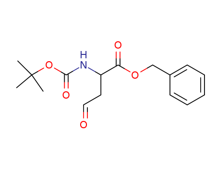 Butanoicacid, 2-[[(1,1-dimethylethoxy)carbonyl]amino]-4-oxo-, phenylmethyl ester