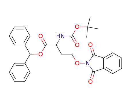 benzhydryl DL-2-tert-butoxycarbonylamino-4-phthalimidooxybutyrate