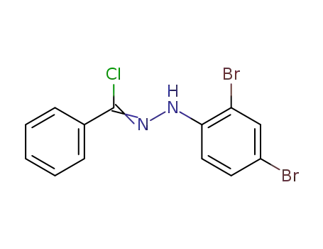 Benzoyl chloride, (2,4-dibromophenyl)hydrazone