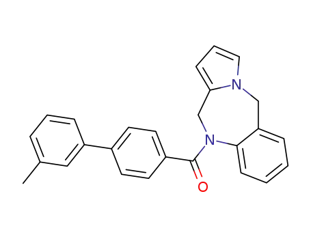 (10,11-Dihydro-5H-pyrrolo[2,1-c][1,4]benzodiazepin-10-yl)-(3'-methyl-[1,1'-biphenyl]-4-yl)-methanone