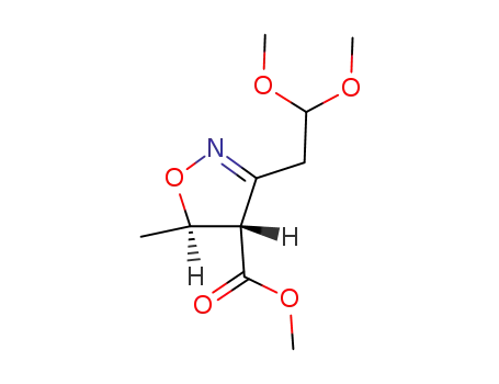 trans-4-methoxycarbonyl-3-(2',2'-dimethoxyethyl)-5-methylisoxazoline