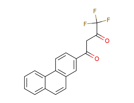 Molecular Structure of 15389-33-0 (4,4,4-TRIFLUORO-1-PHENANTHREN-2-YL-BUTANE-1,3-DIONE)