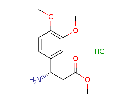 3-AMINO-3-(3,4-DIMETHOXY-PHENYL)-PROPIONIC ACID METHYL ESTER HYDROCHLORIDE