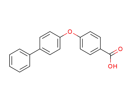 Molecular Structure of 48193-94-8 (Benzoic acid, 4-([1,1'-biphenyl]-4-yloxy)-)