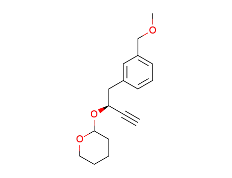 3-(S)-tetrahydropyranyloxy-4-(3-methoxymethylphenyl)-1-butyne