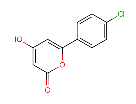 6-(4-chlorophenyl)-4-hydroxy-2H-pyran-2-one