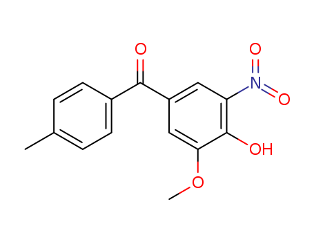 (4-Hydroxy-3-methoxy-5-nitrophenyl)(p-tolyl)methanone