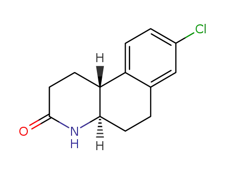 (+)-(4AR)-(10BR)-8-chloro-1,2,3,4,4a,5,6,10b-octahydrobenzo[f]quinolin-3-one