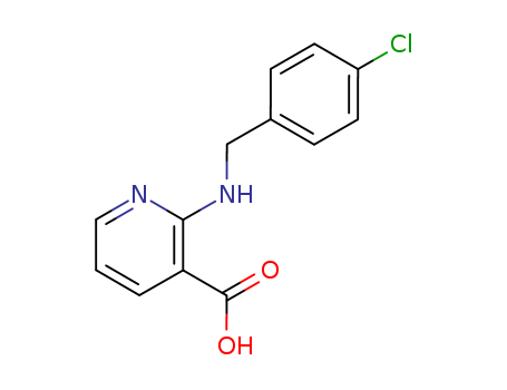 2-[(4-chlorophenyl)methylamino]pyridine-3-carboxylic acid