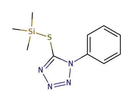 1-phenyl-5-trimethylsilylthio-1H-tetrazole