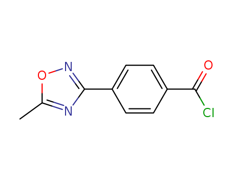 4-(5-METHYL-1,2,4-OXADIAZOL-3-YL)BENZOYL CHLORIDE