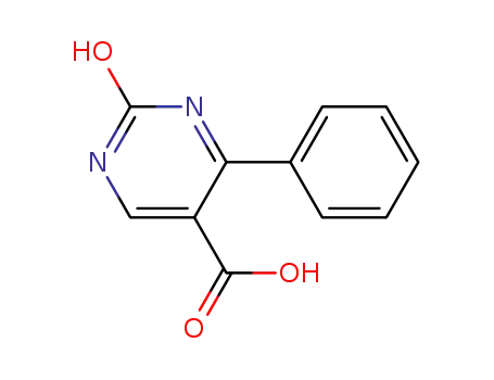 Molecular Structure of 1116339-68-4 (2-HYDROXY-4-PHENYLPYRIMIDINE-5-CARBOXYLIC ACID)