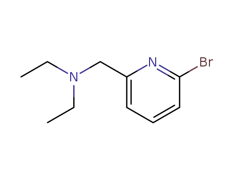 Molecular Structure of 174608-36-7 ((6-bromopyridin-2-ylmethyl)diethylamine)