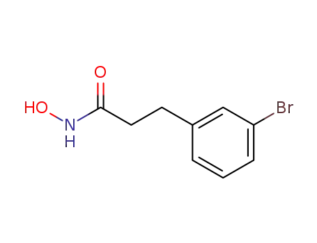 Molecular Structure of 1228680-89-4 (3-Bromobenzyl-acetohydroxamic acid)