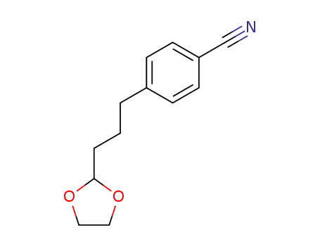 Benzonitrile, 4-[3-(1,3-dioxolan-2-yl)propyl]-