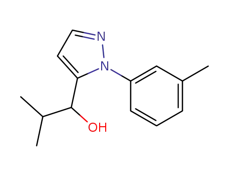 2-methyl-1-[1-(3-methylphenyl)-1H-pyrazol-5-yl]propan-1-ol