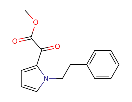 methyl 2-[N-(2-phenyl-ethyl)pyrrol-2-yl)-2-oxoacetate