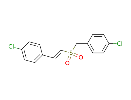 1-Chloro-4-{[2-(4-chlorophenyl)ethenesulfonyl]methyl}benzene