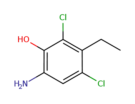 6-아미노-2,4-디클로로-3-에틸페놀