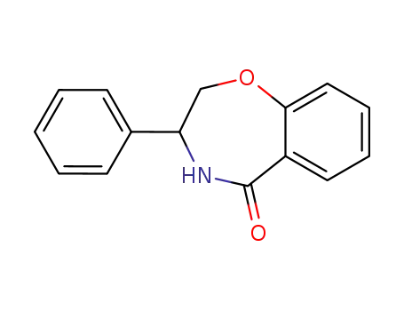 Molecular Structure of 18237-57-5 (3,4-Dihydro-3-phenyl-1,4-benzoxazepin-5(2H)-one)