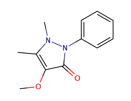 3H-Pyrazol-3-one,1,2-dihydro-4-methoxy-1,5-dimethyl-2-phenyl- cas  23097-55-4
