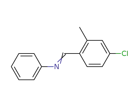 (E)-N-(4-chloro-2-methylbenzylidene)benzenamine