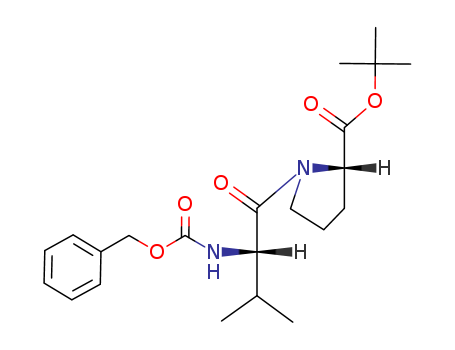 L-Proline, 1-[N-[(phenylmethoxy)carbonyl]-L-valyl]-, 1,1-dimethylethyl  ester